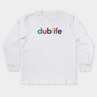 dublife - harlequin Kids Long Sleeve T-Shirt